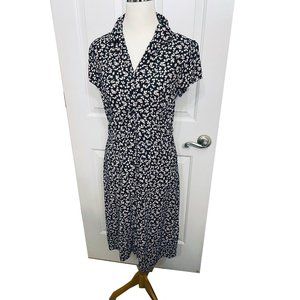 Vintage H&M Women's Floral Dress Size 10 (Grunge 90s)